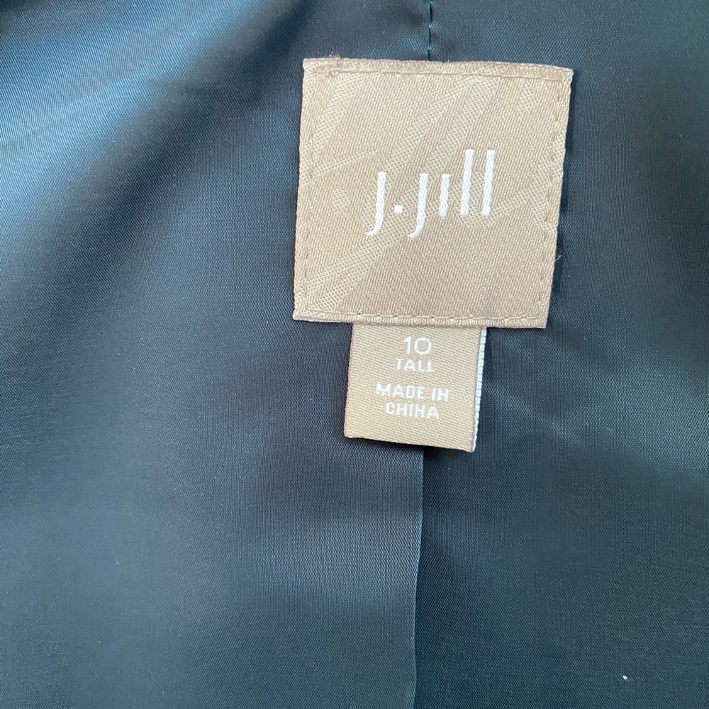 J. Jill 100% Wool Blazer Suit Jacket Women’s Size 10 Tall - Picture 8 of 11